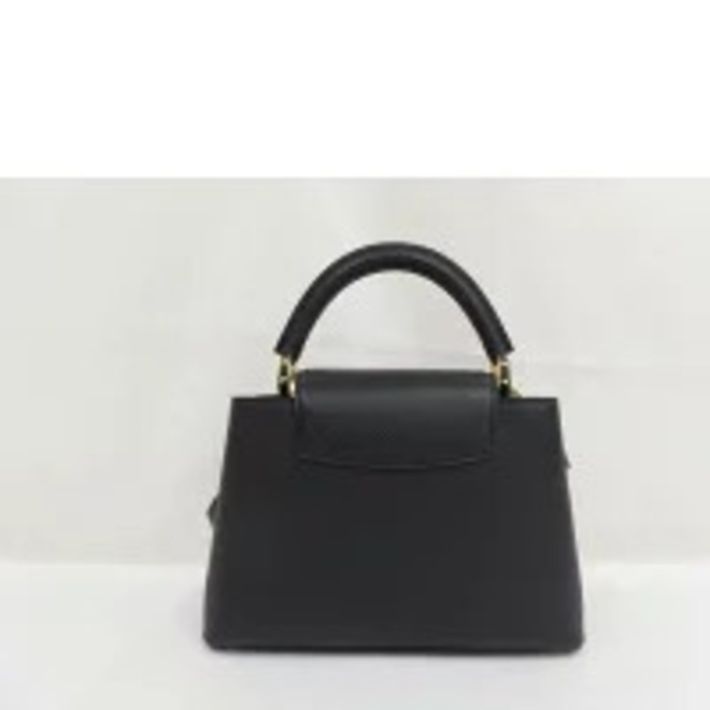 Louis Vuitton Capucines black Capucines handbag Taurillon leather - Picture 2 of 5